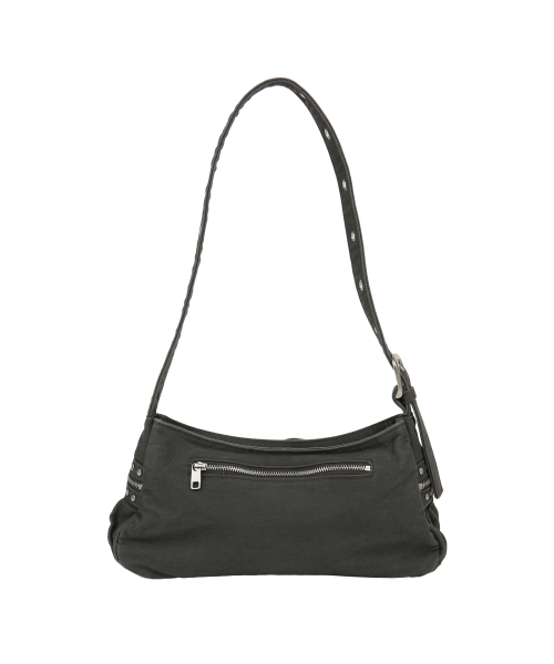 ORDINARY HOLIDAY（オーディナリー ホリデー）の「BELTED DETAIL BAG [CHARCOAL]（ショルダーバッグ・レディース・その他・FREE）」の4枚目の写真