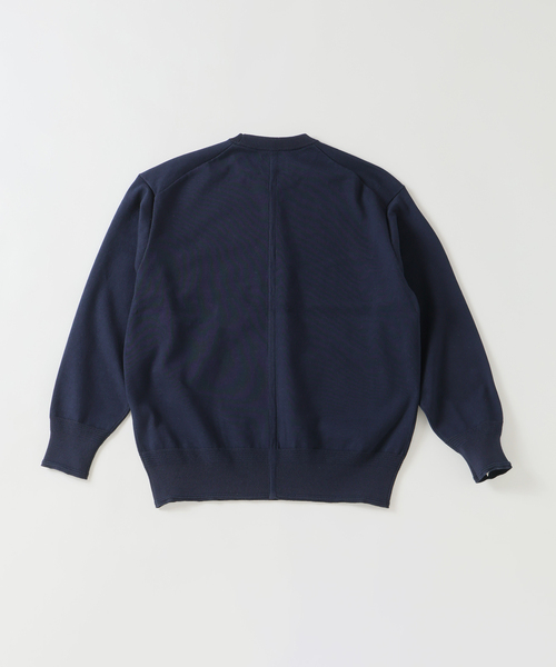 EDIFICE(エディフィス)の「《EDIFICE by PIPPIOLINO》コットン プレーディング クルーネック(スウェット・メンズ・ネイビー/ブラウン/ピンク/イエロー/アイボリー・MEDIUM/LARGE)」の18枚目の写真