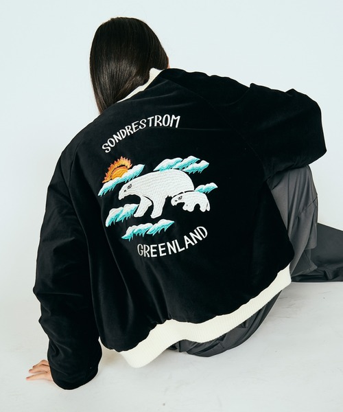 THRIFTY LOOK(スリフティールック)の「THRIFTY LOOK / スリフティールック SUNDERSTORM SOUVENIR PADDED BLOUSON サンダーストーム スーベニア 中綿ブルゾン(ブルゾン・メンズ・ブラック系その他/ブラック/ブラック系その他2・SMALL/MEDIUM/LARGE)」の6枚目の写真