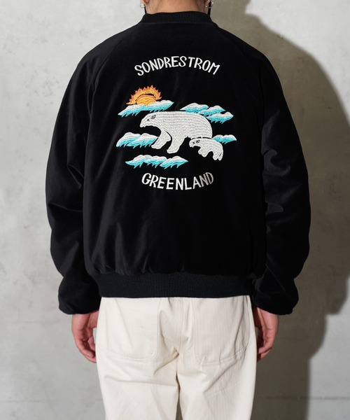 THRIFTY LOOK(スリフティールック)の「THRIFTY LOOK / スリフティールック SUNDERSTORM SOUVENIR PADDED BLOUSON サンダーストーム スーベニア 中綿ブルゾン(ブルゾン・メンズ・ブラック系その他/ブラック/ブラック系その他2・SMALL/MEDIUM/LARGE)」の8枚目の写真