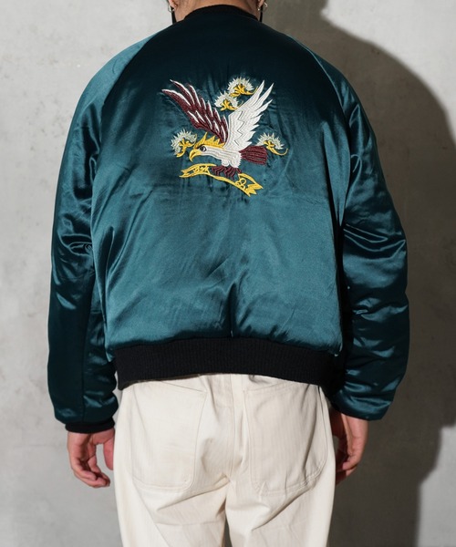 THRIFTY LOOK(スリフティールック)の「THRIFTY LOOK / スリフティールック SUNDERSTORM SOUVENIR PADDED BLOUSON サンダーストーム スーベニア 中綿ブルゾン(ブルゾン・メンズ・ブラック系その他/ブラック/ブラック系その他2・SMALL/MEDIUM/LARGE)」の11枚目の写真