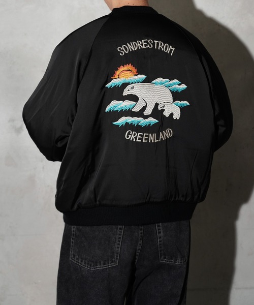 THRIFTY LOOK(スリフティールック)の「THRIFTY LOOK / スリフティールック SUNDERSTORM SOUVENIR PADDED BLOUSON サンダーストーム スーベニア 中綿ブルゾン(ブルゾン・メンズ・ブラック系その他/ブラック/ブラック系その他2・SMALL/MEDIUM/LARGE)」の18枚目の写真
