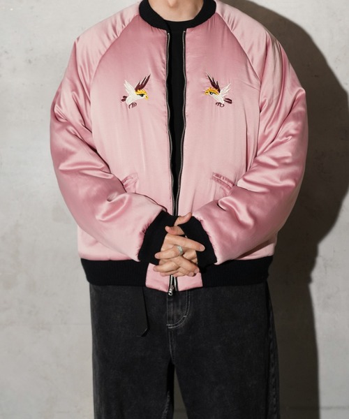 THRIFTY LOOK(スリフティールック)の「THRIFTY LOOK / スリフティールック SUNDERSTORM SOUVENIR PADDED BLOUSON サンダーストーム スーベニア 中綿ブルゾン(ブルゾン・メンズ・ブラック系その他/ブラック/ブラック系その他2・SMALL/MEDIUM/LARGE)」の20枚目の写真