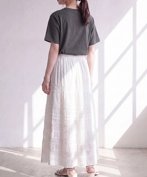 SELECT LEVERY(セレクトリベリー)の「フォトプリントTシャツ(Tシャツ/カットソー・レディース・チャコール/オフホワイト/ブラック・FREE)」の19枚目の写真