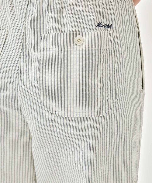 MARITHE + FRANCOIS GIRBAUD(マリテフランソワジルボー)の「W MARINE EASY PANTS(その他パンツ・レディース・ホワイト/ストライプ・MEDIUM/SMALL)」の17枚目の写真