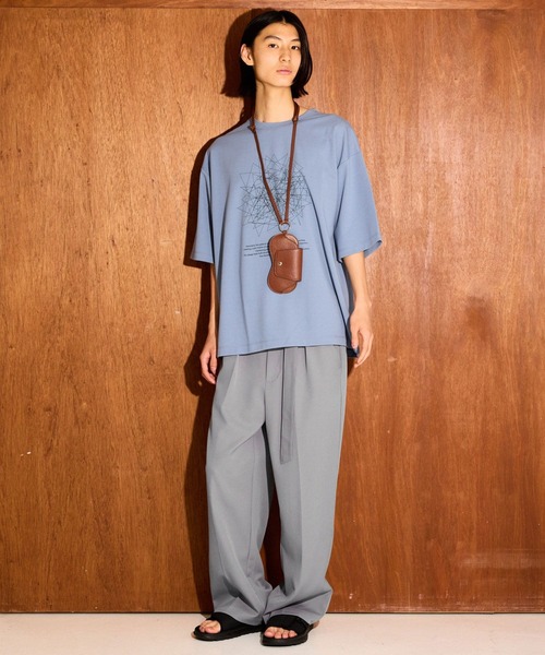 LAKOLE(ラコレ)の「ベルト付トラウザー2 / 1042747(スラックス・メンズ・ブラック/グレー/ベージュ・LARGE/MEDIUM)」の5枚目の写真