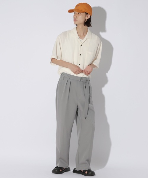 LAKOLE(ラコレ)の「ベルト付トラウザー2 / 1042747(スラックス・メンズ・ブラック/グレー/ベージュ・LARGE/MEDIUM)」の12枚目の写真