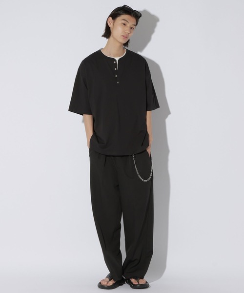 LAKOLE(ラコレ)の「ベルト付トラウザー2 / 1042747(スラックス・メンズ・ブラック/グレー/ベージュ・LARGE/MEDIUM)」の18枚目の写真