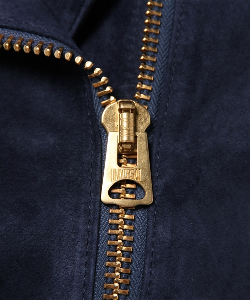 OUTLET（アウトレット）の「【'PalinkA】スウェードライダースJacket（ライダースジャケット・レディース・ブラウン/ネイビー・38/36）」の10枚目の写真