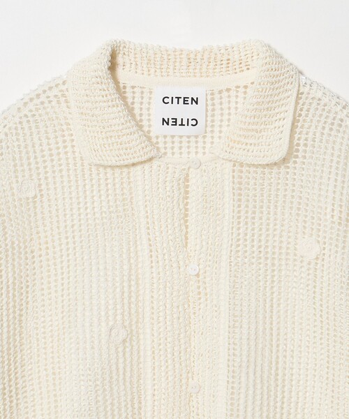 CITEN(シテン)の「<CITEN>フラワーモチーフニットカーディガン(カーディガン/ボレロ・レディース・オフホワイト/ブラウン系・FREE)」の19枚目の写真