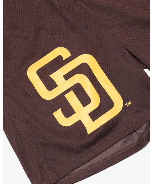 KEBOZ（ケボズ）の「KEBOZ × MLB SAN DIEGO PADRES MESH SHORTS（その他パンツ・メンズ・ブラウン・M/L/XL）」の11枚目の写真