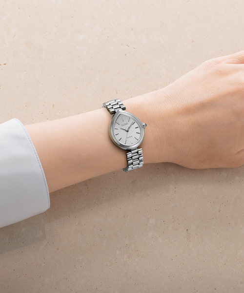CITIZEN(シチズン)の「CITIZEN L RAINELL Collection EM1200-55X(アナログ腕時計・レディース・シルバー・FREE)」の5枚目の写真