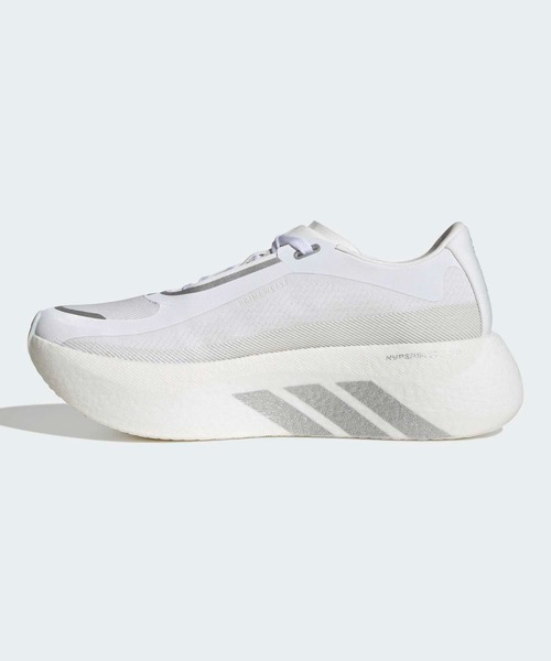 adidas(アディダス)の「ハイパーブースト エッジ ランニング / HYPERBOOST EDGE Running / ランニングシューズ / アディダス adidas(スニーカー・レディース・ホワイト×シルバー・22.0cm/22.5cm/23.0cm/23.5cm/24.0cm/24.5cm/25.0cm/25.5cm/26.0cm)」の6枚目の写真