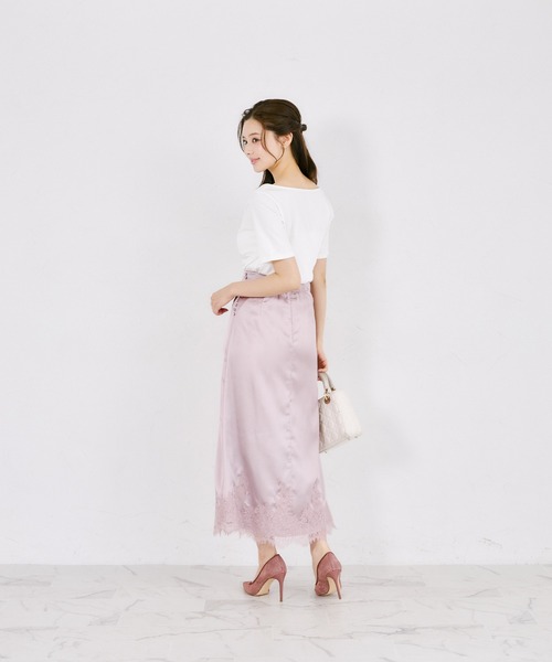tocco closet(トッコ クローゼット)の「UVカット&接触冷感♪ドレープカットプルオーバー(Tシャツ/カットソー・レディース・ブラック/ダークグレー/オフホワイト・M)」の6枚目の写真