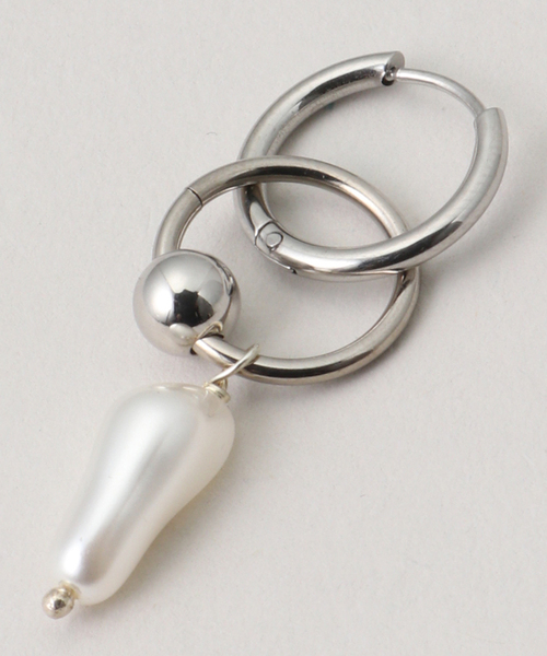 JUSTINE CLENQUET(ジュスティーヌクランケ)の「【JUSTINE CLENQUET/ジャスティーヌ クランケ】 PALMER EARRINGS SET:ピアス(両耳)(ピアス(両耳用)・レディース・シルバー・FREE)」の13枚目の写真