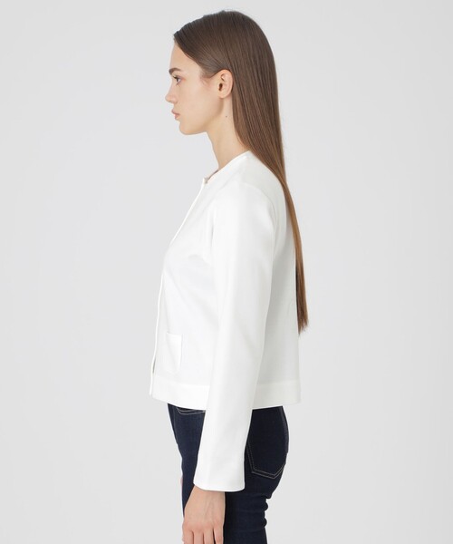 BLUE LABEL CRESTBRIDGE(ブルーレーベルクレストブリッジ)の「ダンボールカーディガン(カーディガン/ボレロ・レディース・ブラウン/ブラック/ホワイト・40/38)」の6枚目の写真