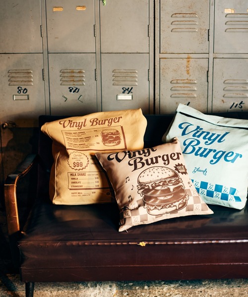 glamb(グラム)の「Vinyl Burger Bag / ヴァイナルバーガーバッグ(エコバッグ/サブバッグ・メンズ・ベージュ/ミント・FREE)」の14枚目の写真