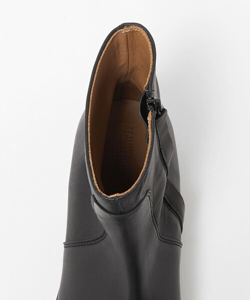 BEAUTY&YOUTH UNITED ARROWS(ビューティーアンドユースユナイテッドアローズ)の「ラム ジッパー ブーツ(ブーツ・メンズ・ブラック・10)」の8枚目の写真