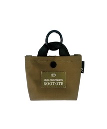 ROOTOTE（ルートート）の「ルートート / バッグチャーム ミニトート ポーチ カラビナ 撥水 小物入れ SC.ウィズルー.リップストップ-A（ポーチ）」