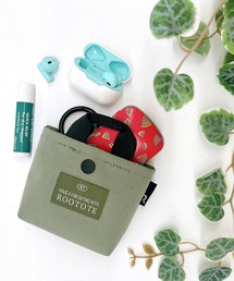 ROOTOTE（ルートート）の「ルートート / バッグチャーム ミニトート ポーチ カラビナ 撥水 小物入れ SC.ウィズルー.リップストップ-A（ポーチ）」