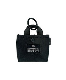 ROOTOTE（ルートート）の「ルートート / バッグチャーム ミニトート ポーチ カラビナ 撥水 小物入れ SC.ウィズルー.リップストップ-A（ポーチ）」