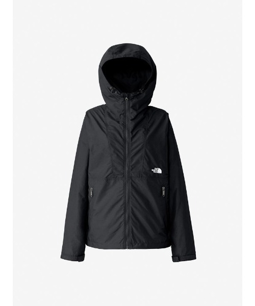 THE NORTH FACE(ザノースフェイス)の「ザ・ノースフェイス / コンパクトジャケット NPW72530(レディース)(マウンテンパーカー・レディース・ブラック・MEDIUM/LARGE)」の1枚目の写真