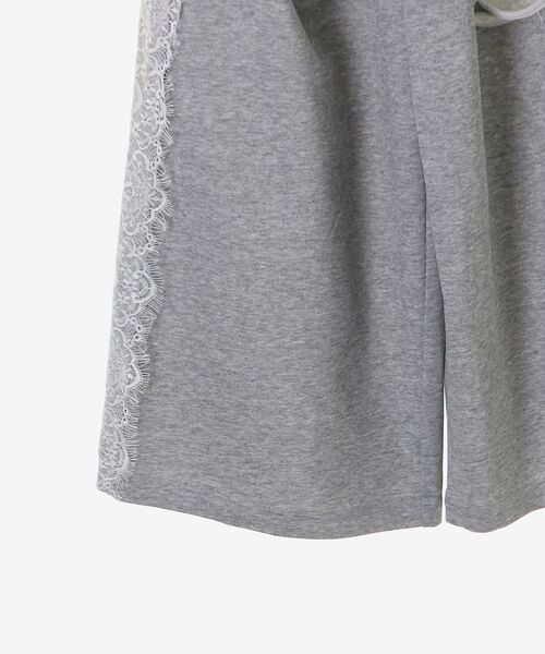 MAJESTIC LEGON(マジェスティックレゴン)の「サイドレースダメージスウェットパンツ(スウェットパンツ・レディース・グレー/ブラック・MEDIUM)」の22枚目の写真