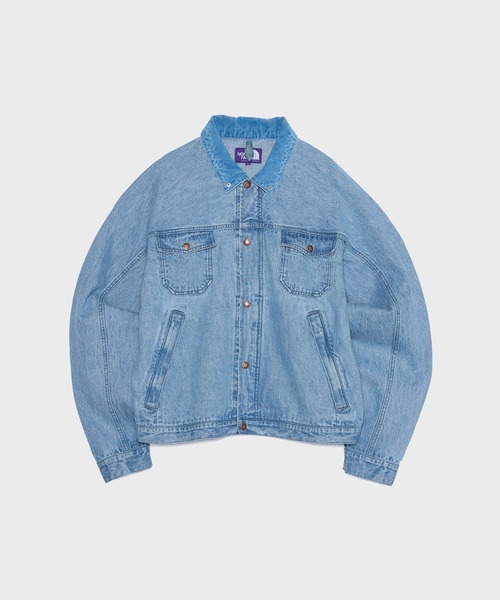 THE NORTH FACE PURPLE LABEL(ザ ノースフェイス パープルレーベル)の「【THE NORTH FACE PURPLE LABEL/ザノースフェイス】Linen Cotton Denim Field Jacket(ブルゾン・メンズ・インディゴブルー・M/S)」の1枚目の写真