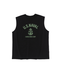 USN マリン ドライフィット スリーブレス (ブラック)