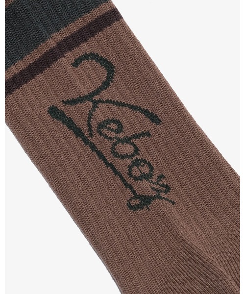 KEBOZ(ケボズ)の「ICON LINE SOCKS(ソックス/靴下・メンズ・ミント/ブラック/イエロー/ブラウン/ホワイト・FREE)」の15枚目の写真