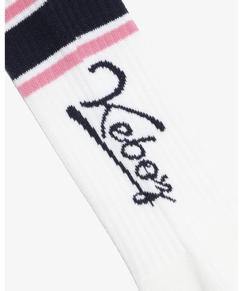 KEBOZ(ケボズ)の「ICON LINE SOCKS(ソックス/靴下・メンズ・ミント/ブラック/イエロー/ブラウン/ホワイト・FREE)」の9枚目の写真