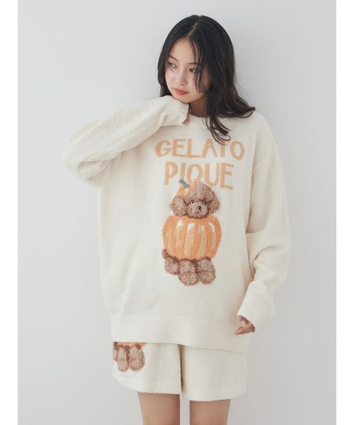HALLOWEEN】【ONLINE限定】ナイトパレードDOGSジャガードプルオーバー