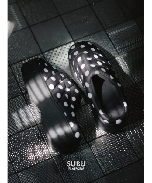 SUBU(スブ)の「SUBU / Platform / DOTS / WINTER SANDAL / スブ / ウィンターサンダル(サンダル・レディース・ドット・2/4/1/0/00/3)」の4枚目の写真