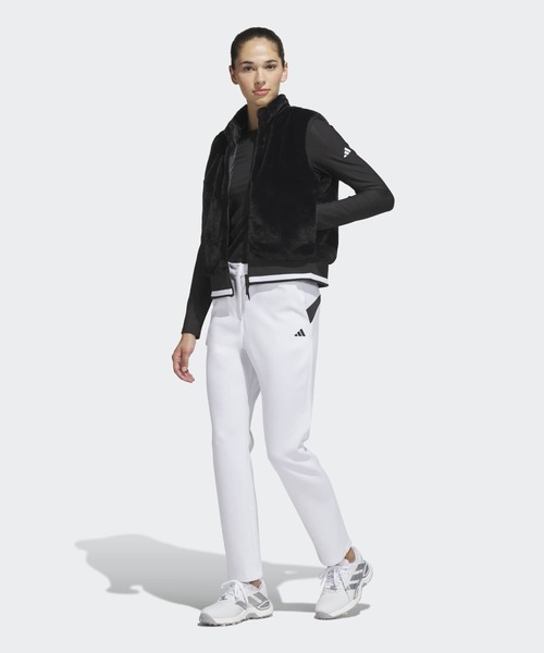 adidas(アディダス)の「リバーシブル フリース フルジップベスト【adidas Golf/アディダスゴルフ】(ダウンベスト・レディース・ブラック・SMALL/X-SMALL/XX-LARGE/LARGE/MEDIUM/X-LARGE)」の5枚目の写真
