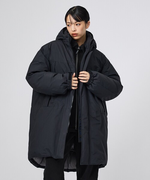 WILD THINGS(ワイルドシングス)の「【WILDTHINGS / ワイルドシングス】eVent HIGH GRADE MONSTER PARKA/ モンスターパーカー/ WT26113SK(ダウンジャケット/コート・メンズ・ブラック/セージグリーン・M/L)」の2枚目の写真