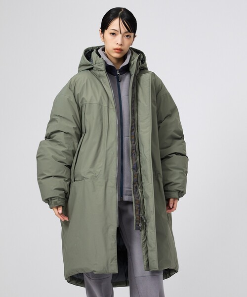 WILD THINGS(ワイルドシングス)の「【WILDTHINGS / ワイルドシングス】eVent HIGH GRADE MONSTER PARKA/ モンスターパーカー/ WT26113SK(ダウンジャケット/コート・メンズ・ブラック/セージグリーン・M/L)」の10枚目の写真