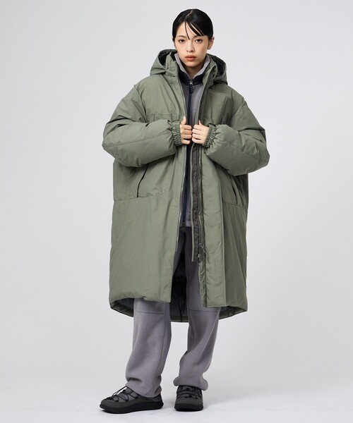 WILD THINGS(ワイルドシングス)の「【WILDTHINGS / ワイルドシングス】eVent HIGH GRADE MONSTER PARKA/ モンスターパーカー/ WT26113SK(ダウンジャケット/コート・メンズ・ブラック/セージグリーン・M/L)」の11枚目の写真