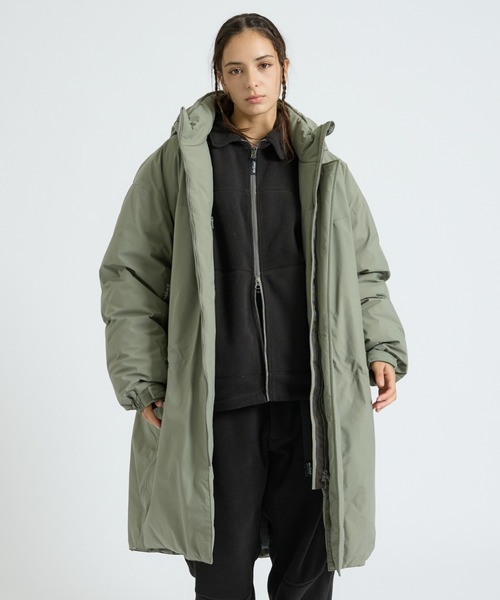 WILD THINGS(ワイルドシングス)の「【WILDTHINGS / ワイルドシングス】eVent HIGH GRADE MONSTER PARKA/ モンスターパーカー/ WT26113SK(ダウンジャケット/コート・メンズ・ブラック/セージグリーン・M/L)」の3枚目の写真