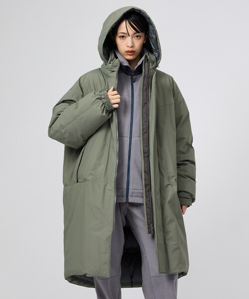 WILD THINGS(ワイルドシングス)の「【WILDTHINGS / ワイルドシングス】eVent HIGH GRADE MONSTER PARKA/ モンスターパーカー/ WT26113SK(ダウンジャケット/コート・メンズ・ブラック/セージグリーン・M/L)」の9枚目の写真
