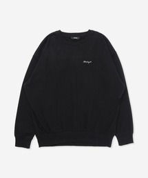 【Hurley:ハーレー】レディースロゴスウェット オーバーサイズシルエット TERRY SIGNATURE LOGO CUTTING CREW