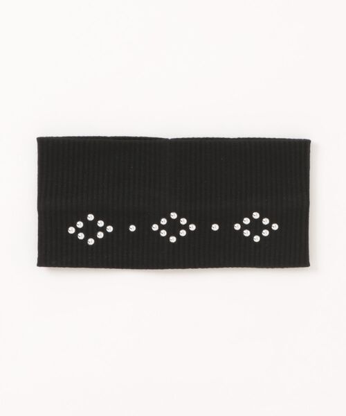 repipi armario(レピピ アルマリオ)の「スタッズターバン(ヘアバンド・キッズ・ブラック系その他/グレー系その他・FREE)」の2枚目の写真