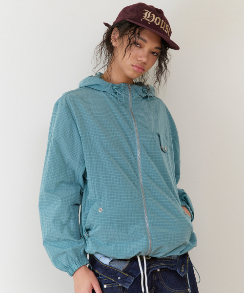 THEVINYLHOUSE(ザバイニルハウス)の「RIBSTOP SHEER WINDBREAKER BLUE(ナイロンジャケット・メンズ・その他・SMALL/MEDIUM/LARGE)」の10枚目の写真