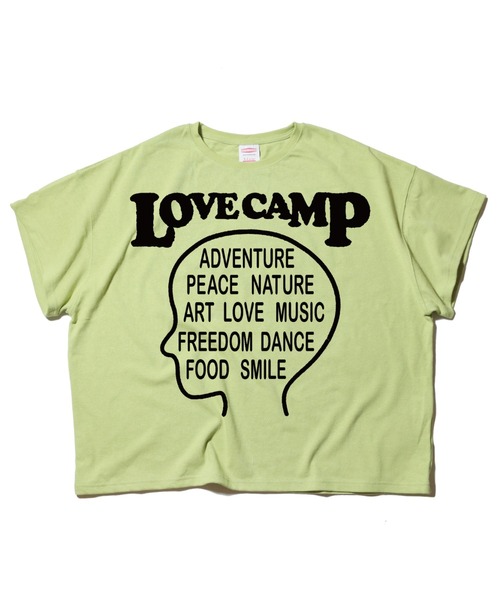 NATAL DESIGN（ネイタルデザイン）の「A LOVE MOVEMENT × NATAL DESIGN NOUNAI TEE（Tシャツ/カットソー・メンズ・ブラウン/ライトグリーン・LARGE/MEDIUM/X-LARGE）」の2枚目の写真