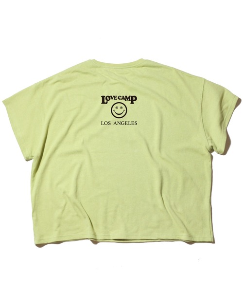 NATAL DESIGN（ネイタルデザイン）の「A LOVE MOVEMENT × NATAL DESIGN NOUNAI TEE（Tシャツ/カットソー・メンズ・ブラウン/ライトグリーン・LARGE/MEDIUM/X-LARGE）」の4枚目の写真