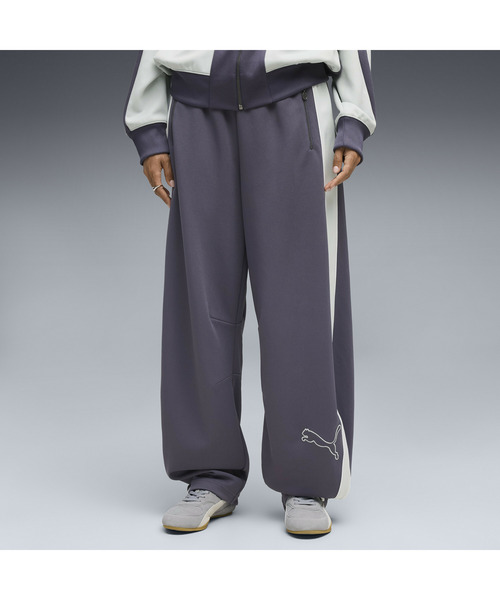 PUMA（プーマ）の「PUMA プーマ ウィメンズ T7 リラックス バレル ラブ オブ ザ キャット トラッ（その他パンツ・レディース・ダークグレー/ブラック・LARGE/SMALL/MEDIUM/X-LARGE）」の4枚目の写真