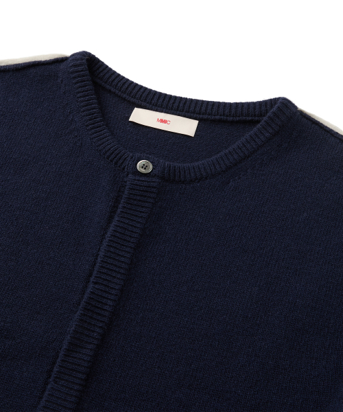 MMIC(エムエムアイシー)の「ARNO CARDIGAN (2カラー)(カーディガン/ボレロ・メンズ・チャコールグレー/ネイビー・MEDIUM/LARGE/X-LARGE)」の6枚目の写真