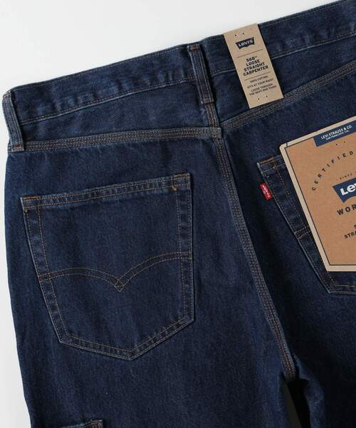 Levi's(リーバイス)の「Levi’s WORKWEAR 「568」 ルーズストレート(その他パンツ・メンズ・ネイビー・28/30/32/34)」の5枚目の写真
