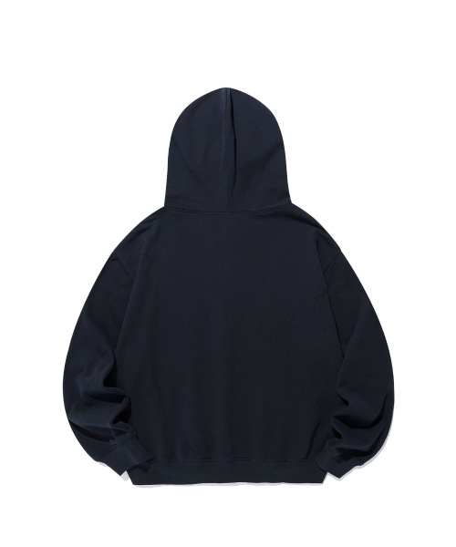 NICE GHOST CLUB(ナイスゴーストクラブ)の「NGC ロゴフーディ ジップアップ ネイビー (NG2GFUM486A)(パーカー・レディース・ネイビー・SMALL/MEDIUM/LARGE)」の2枚目の写真