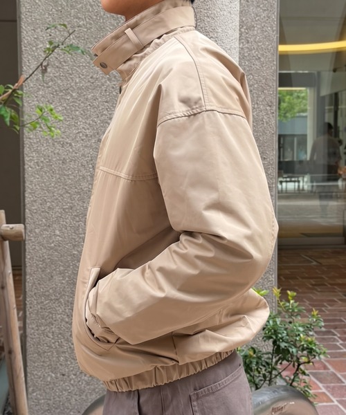 sedacle（セダクル）の「High Neck Blouson／ハイネック ブルゾン（ブルゾン・メンズ・ダークブラウン/ベージュ・SMALL/MEDIUM/LARGE）」の15枚目の写真