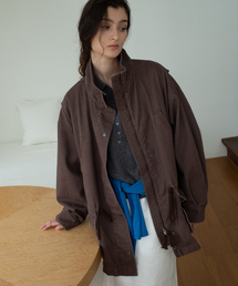 FADED FIELD JACKET_rose brown
